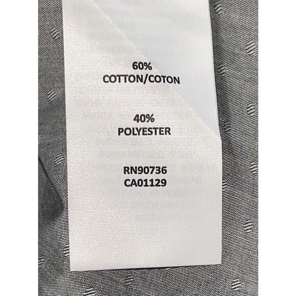 Kenneth Cole Reaction Boys Gray & Black Dress Shirt & Tie Set 12R - Picture 9 of 9